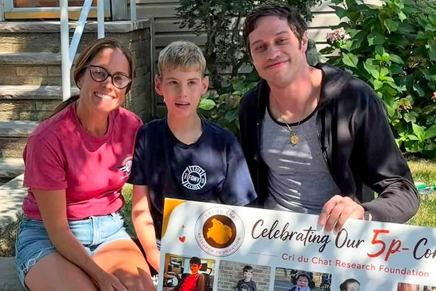 Pete Davidson Donates $20K After Meeting Young Fan with Rare Syndrome