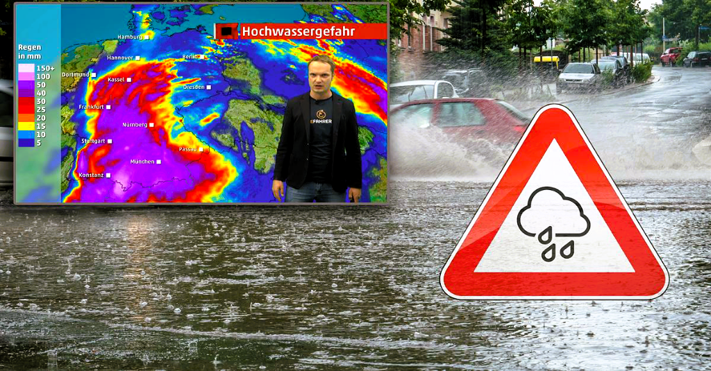 Warnstufe Orange! 300 km/h Böen fegen über Deutschland! Meteorologen berichten von ungewöhnlich starkem Jet-Stream